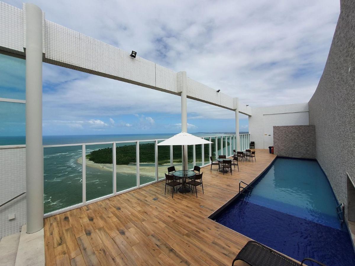 Flat Recife/Paiva Beira Mar Frente P/ Ilha Do Amor Exterior foto